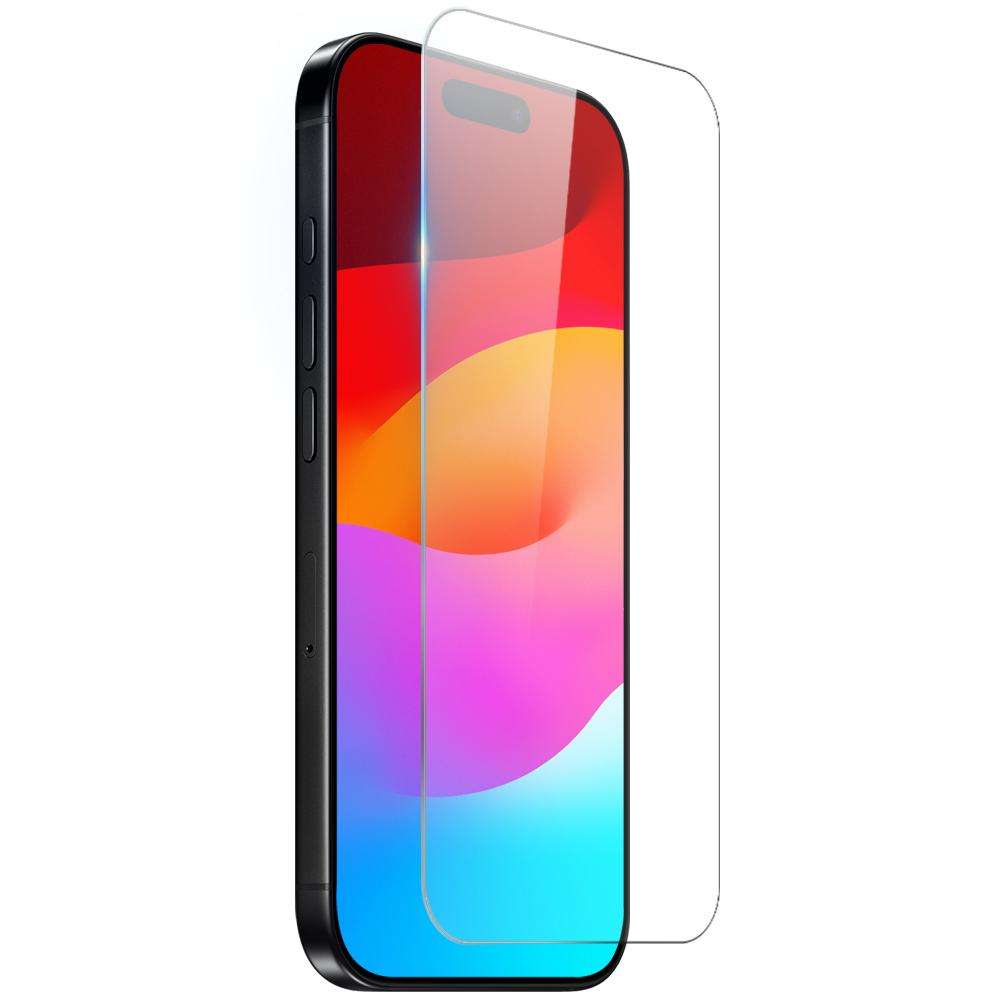 For iPhone 17 Pro Max NORTHJO 3 in 1 TPU Airbag Shockproof Phone Case with Screen Prot ... (Clear)