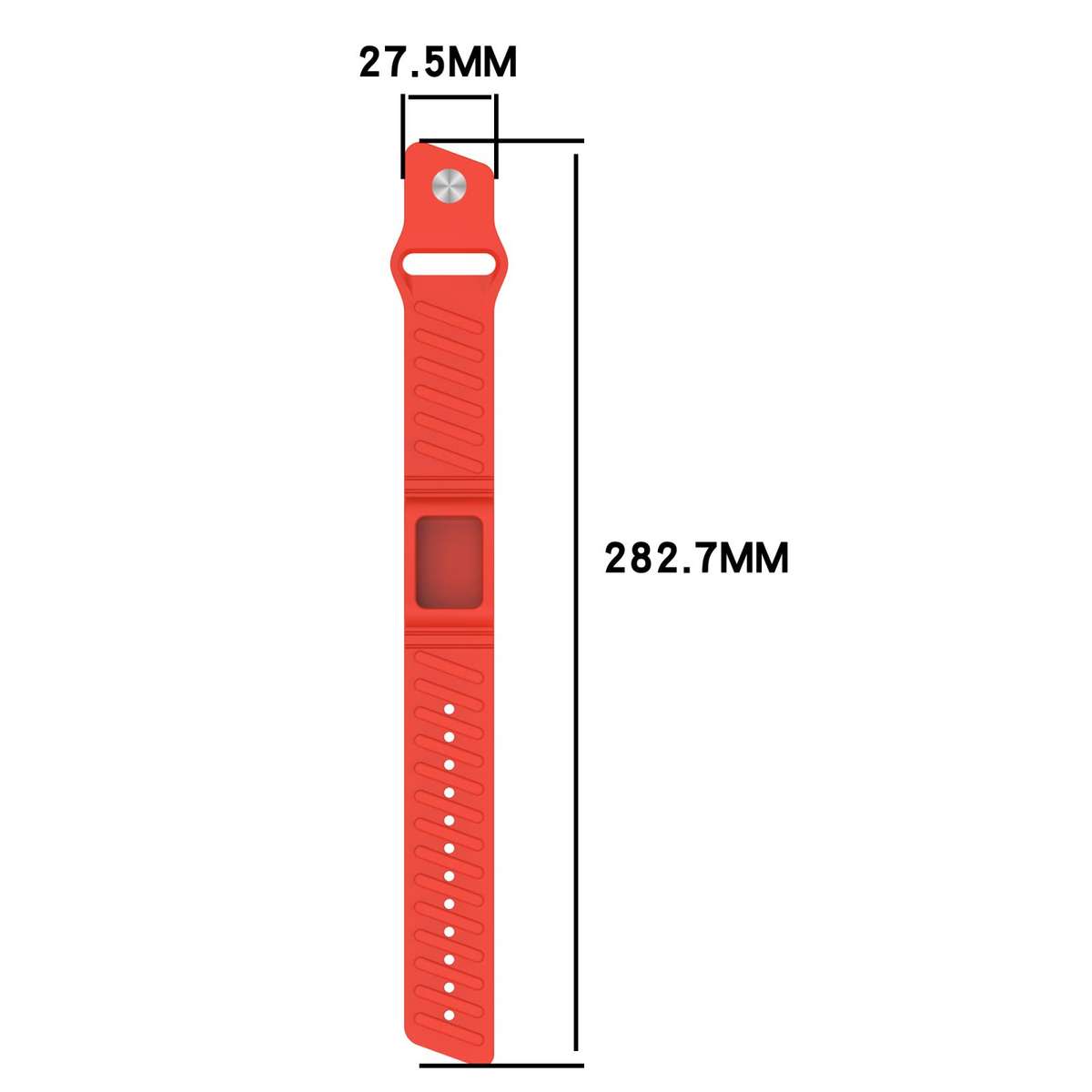 For WHOOP 4.0 Silicone Texture Watch Band(Red)