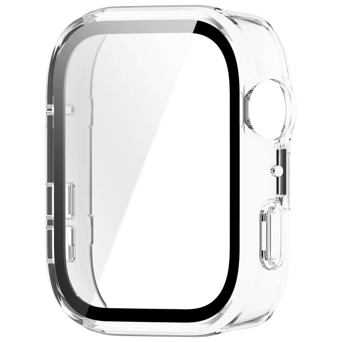 For Huawei Watch Fit 4 Pro Tempered Film Integrated PC Watch Protective Case(Transparent)