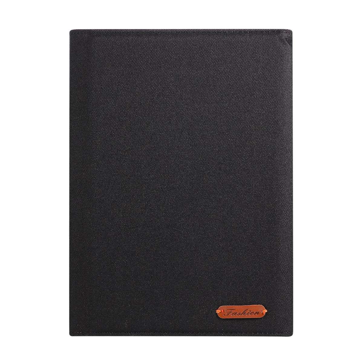For 7-8 inch Fabric Texture Horizontal Flip Leather Universal Tablet Case(Black)