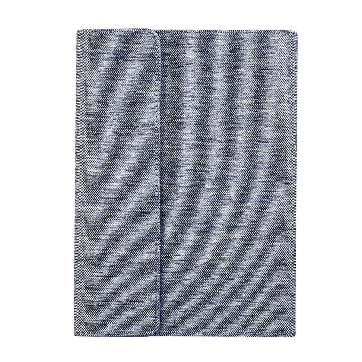 For 7-8 inch Fabric Texture Horizontal Flip Leather Universal Tablet Case(Blue)