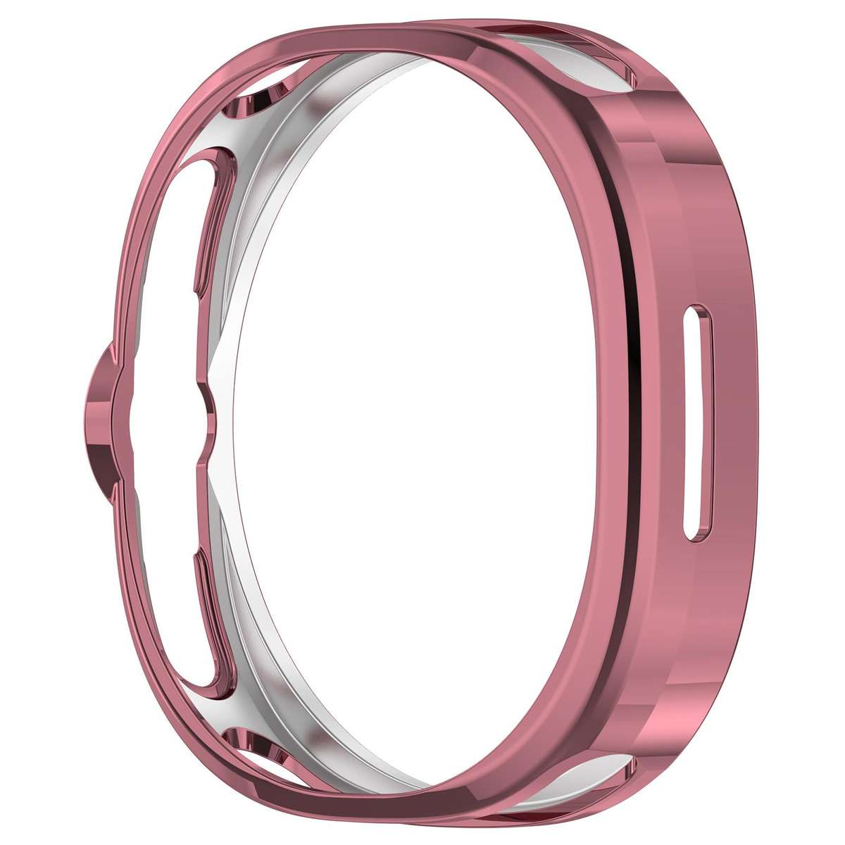 For Samsung Galaxy Watch8 Classic 46mm Electroplated TPU Watch Protective Cover(Pink)