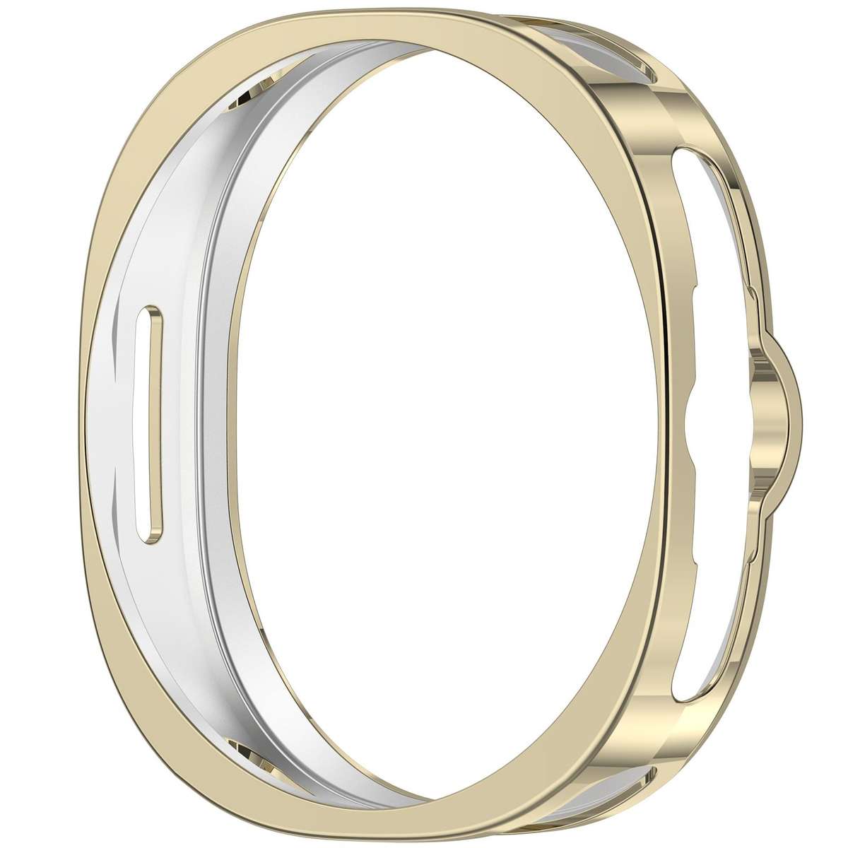 For Samsung Galaxy Watch8 Classic 46mm Electroplated TPU Watch Protective Cover(Gold)