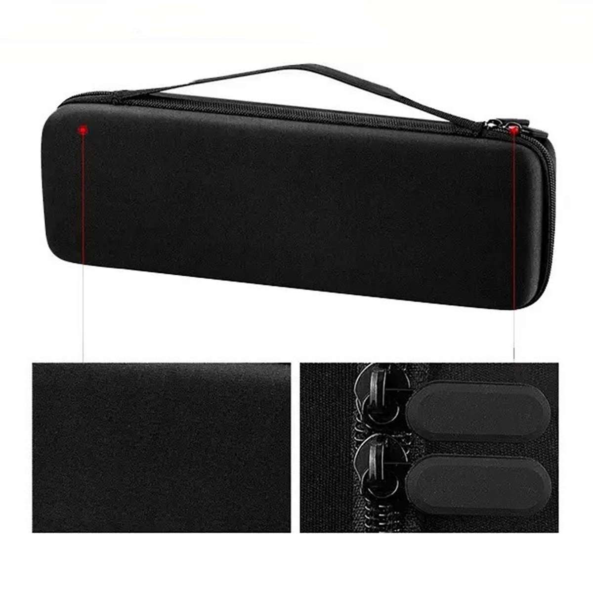 Portable Hair Beauty Grooming Trimmer Replacement Blade Hard Storage Box with 12 Built-in Blade St