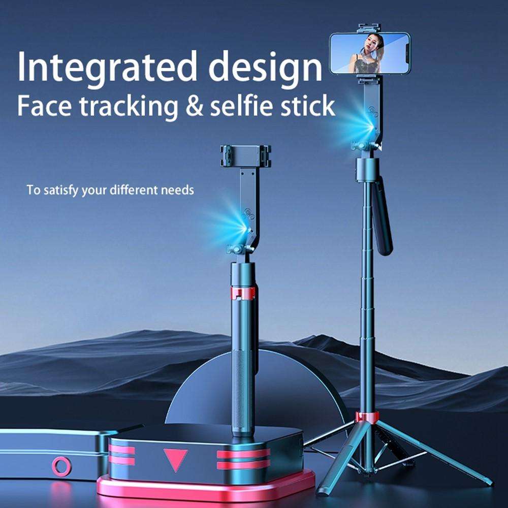 Q185 Smart Auto Tracking Phone Live Streaming Stand AI Selfie Stick Handheld Gimbal Stabilizer