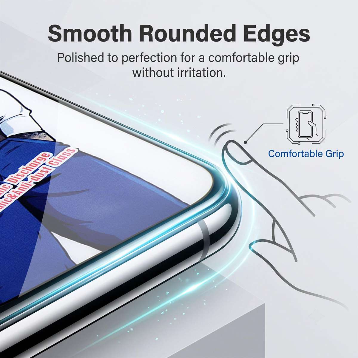 For iPhone 12 Pro Gorilla Explosion-Proof Anti-Fingerprint HD Tempered Glass Film