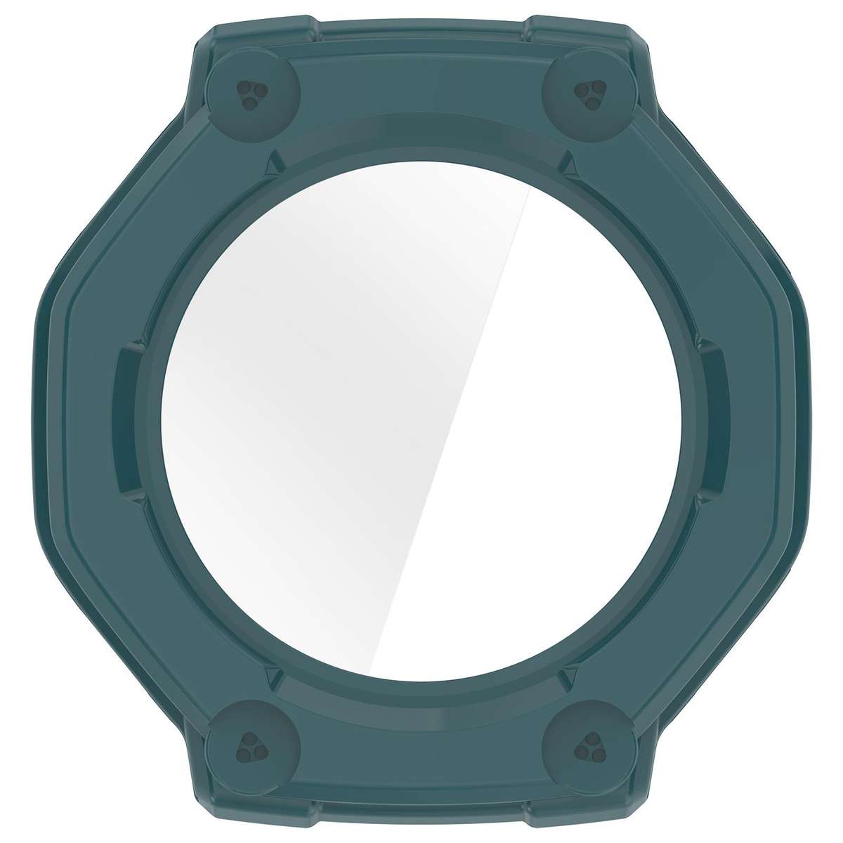 For Amazfit T-Rex 3 Tempered Film Integrated PC Watch Protective Cover(Green)