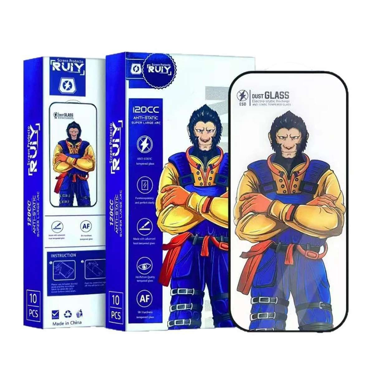 For Redmi Turbo 4 Pro 10pcs Armor Super-Strong 3D Curved 120C Anti-Static High-Aluminum Screen-Pri