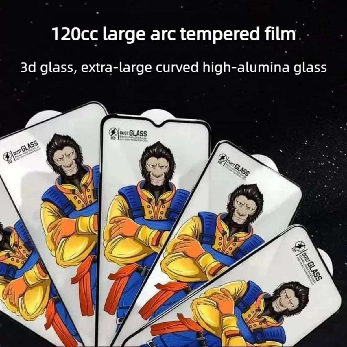 For Redmi Turbo 4 Pro 10pcs Armor Super-Strong 3D Curved 120C Anti-Static High-Aluminum Screen-Pri
