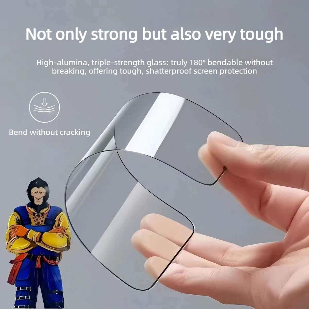 For Redmi Turbo 4 Pro 10pcs Armor Super-Strong 3D Curved 120C Anti-Static High-Aluminum Screen-Pri