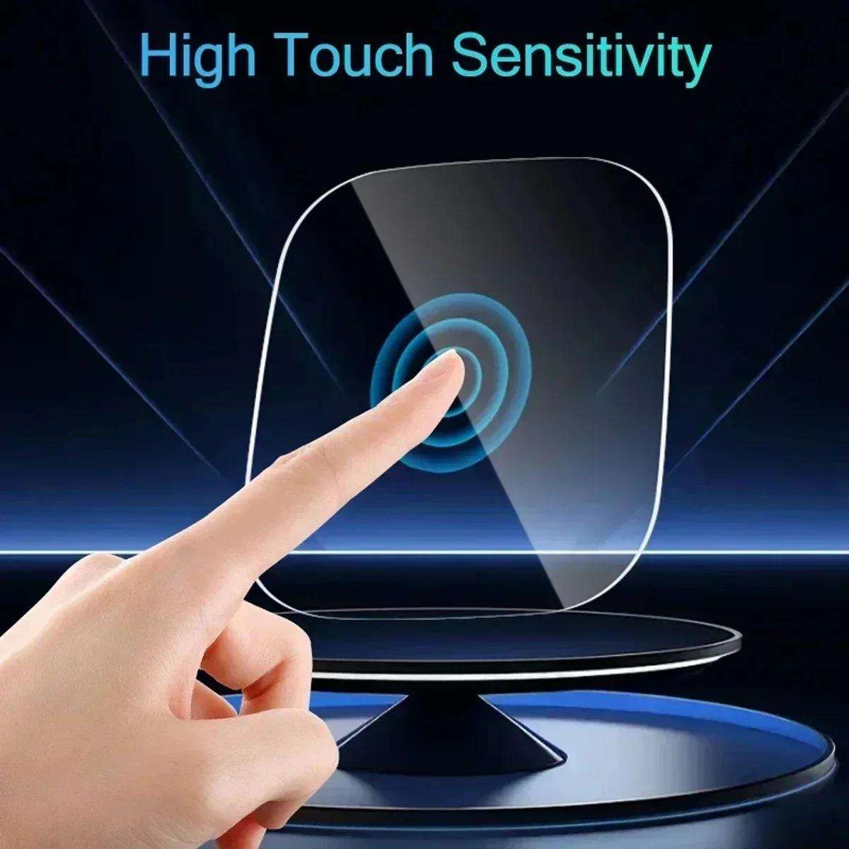 For Redmi Band 3 Full-Screen Anti-Fingerprint HD Positioning Easy Installation Watch Tempered Gla...