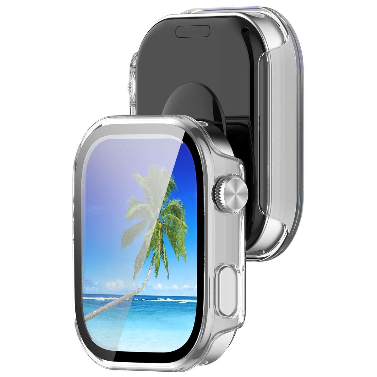 For Redmi Watch 6 Tempered Film Integrated PC Watch Protective Cover(Transparent)
