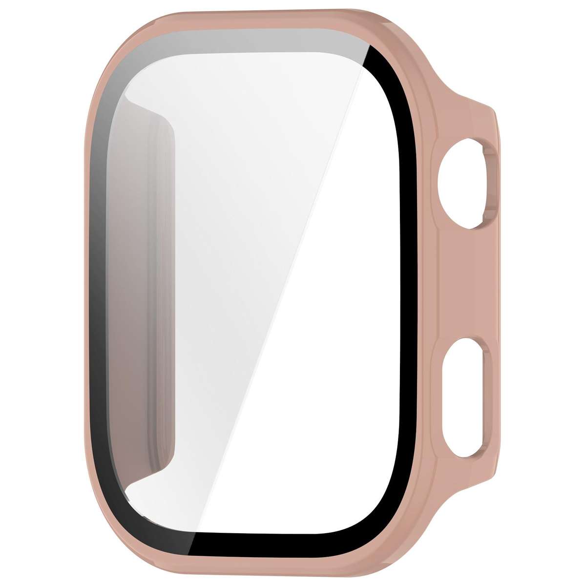 For Redmi Watch 6 Tempered Film Integrated PC Watch Protective Cover(Cherry Pink)