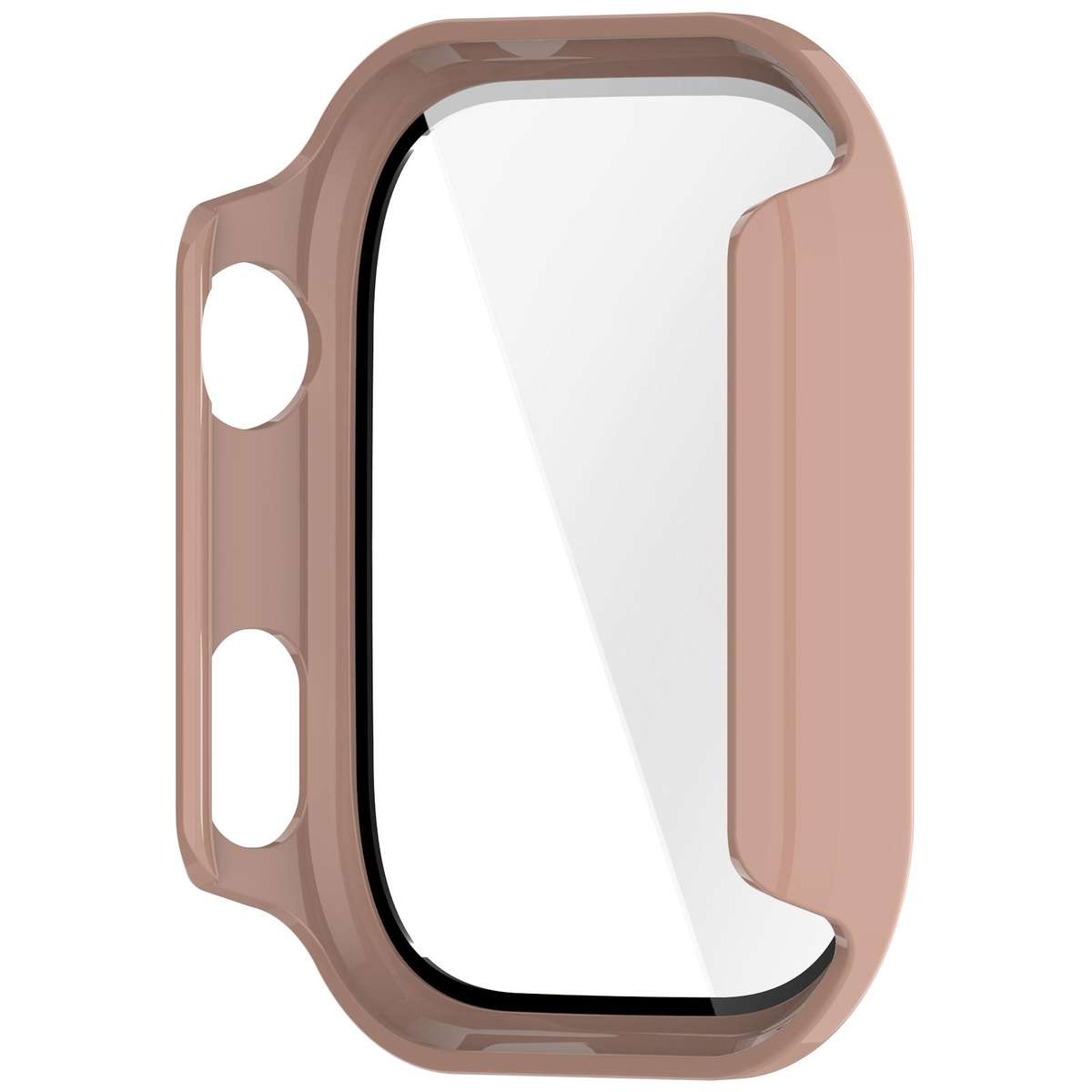 For Redmi Watch 6 Tempered Film Integrated PC Watch Protective Cover(Cherry Pink)
