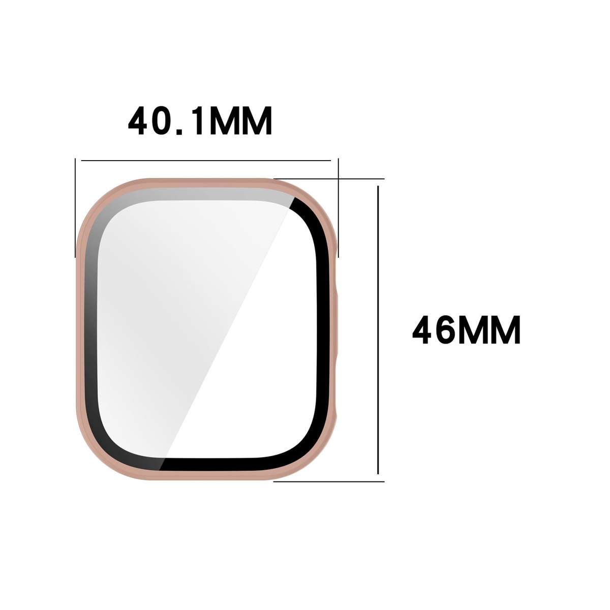 For Redmi Watch 6 Tempered Film Integrated PC Watch Protective Cover(Transparent)