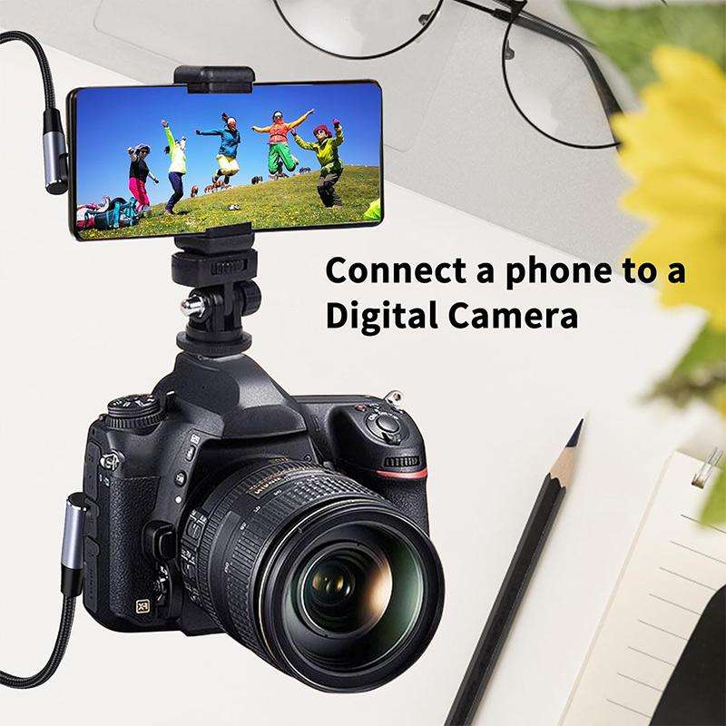 ENKAY 90 Degree USB C / Type-C to Mini USB 2.0 Charging Cord Data Cable For Digital Cameras / MP3 Pl