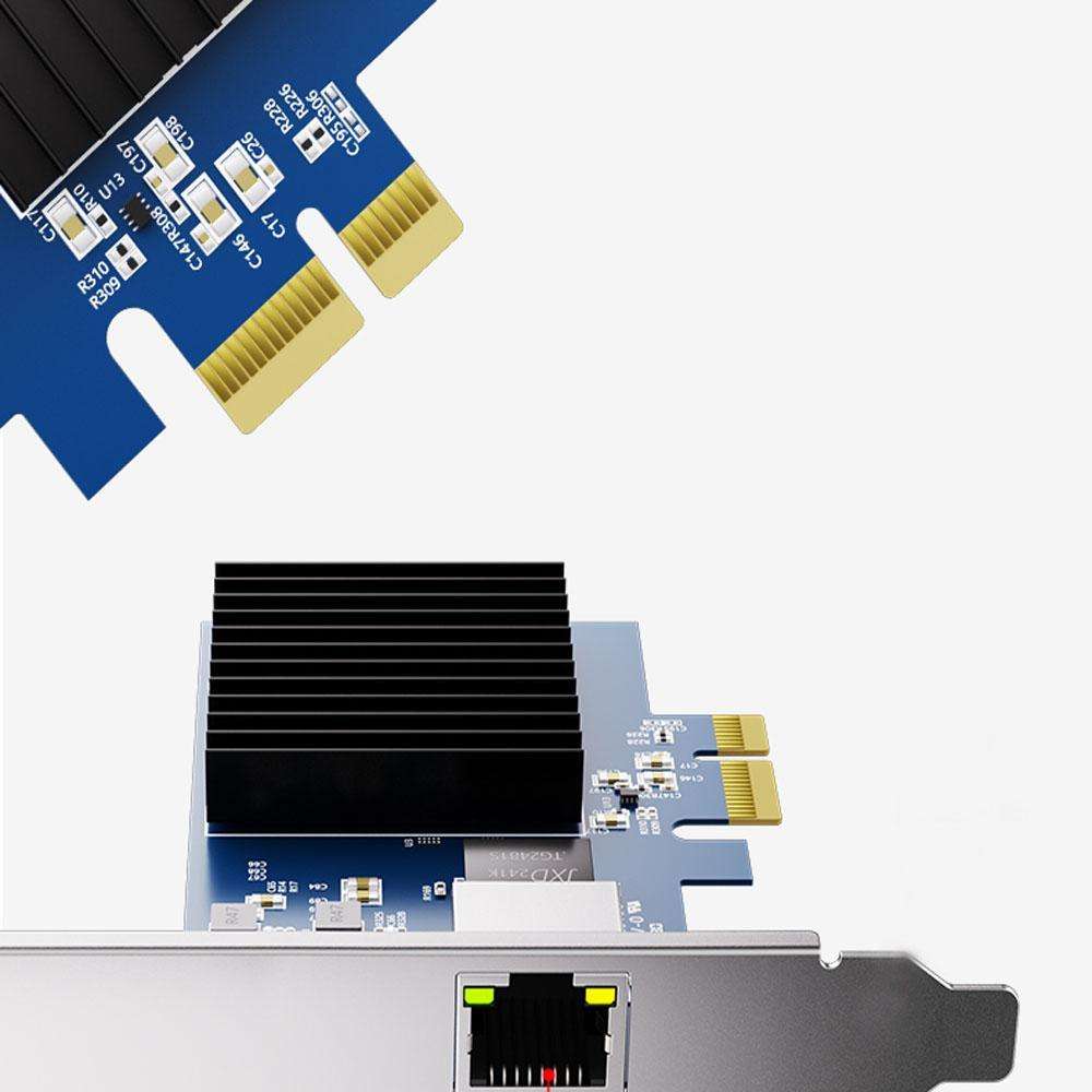 10G Realtek RT8127 PCIe 4.0X1 Diskless Network Card