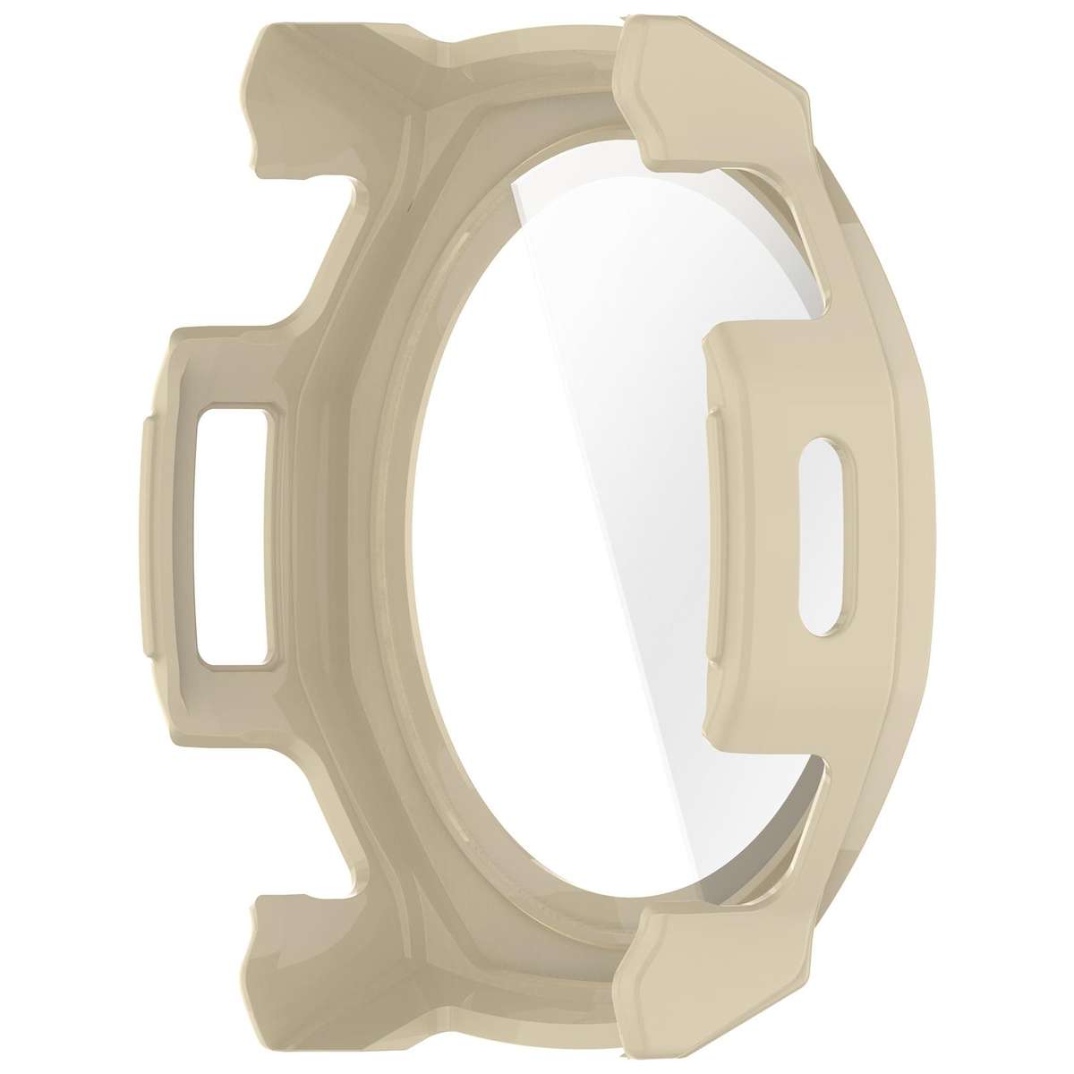 For Amazfit T-Rex 3 Pro 44mm Tempered Film Integrated PC Watch Protective Cover(White)