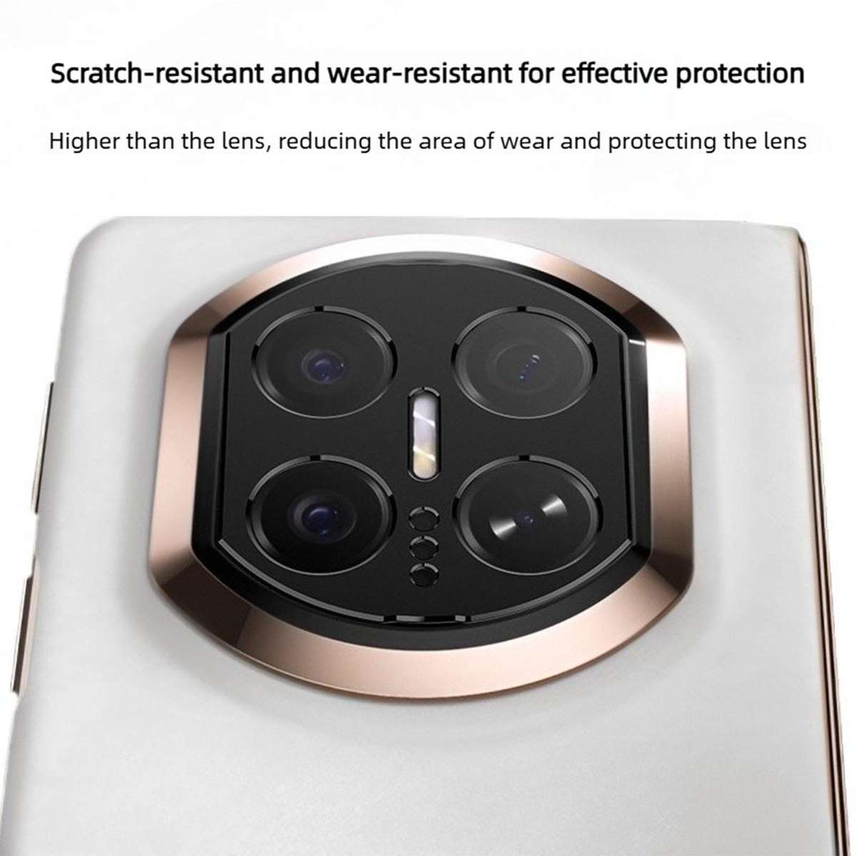 For Huawei Mate X7 Kalebol Metal Hollow Lens Protection Ring