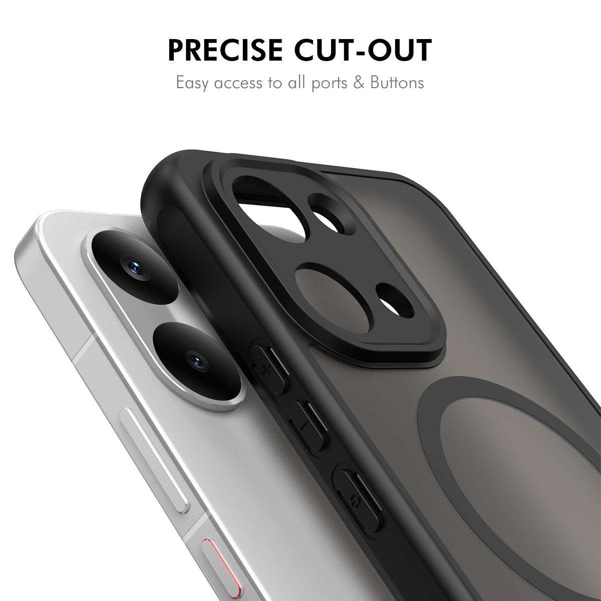 For Xiaomi Poco X8 Pro Max ENKAY Hat-Prince MagSafe Matte Translucent Shockproof Phone ... (Blue)
