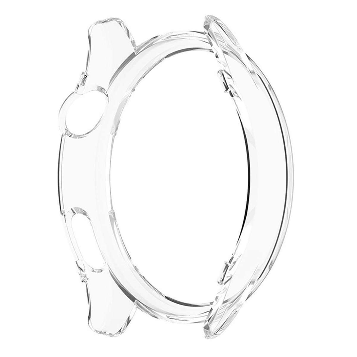 For Xiaomi Watch 5 Half Coverage Hollow PC Watch Protective Case(Brushed Silver)