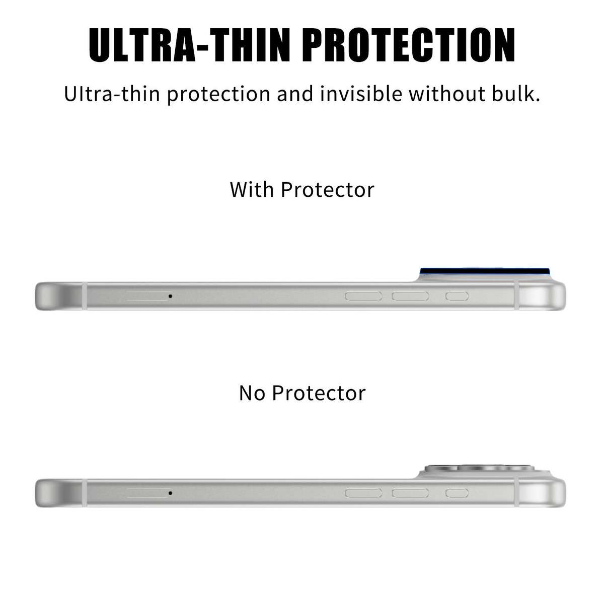 For iPhone 17 Pro Kalebol Silk-Screened HD Anti-Fingerprint AR Integrated Camera Lens Tempered Gla