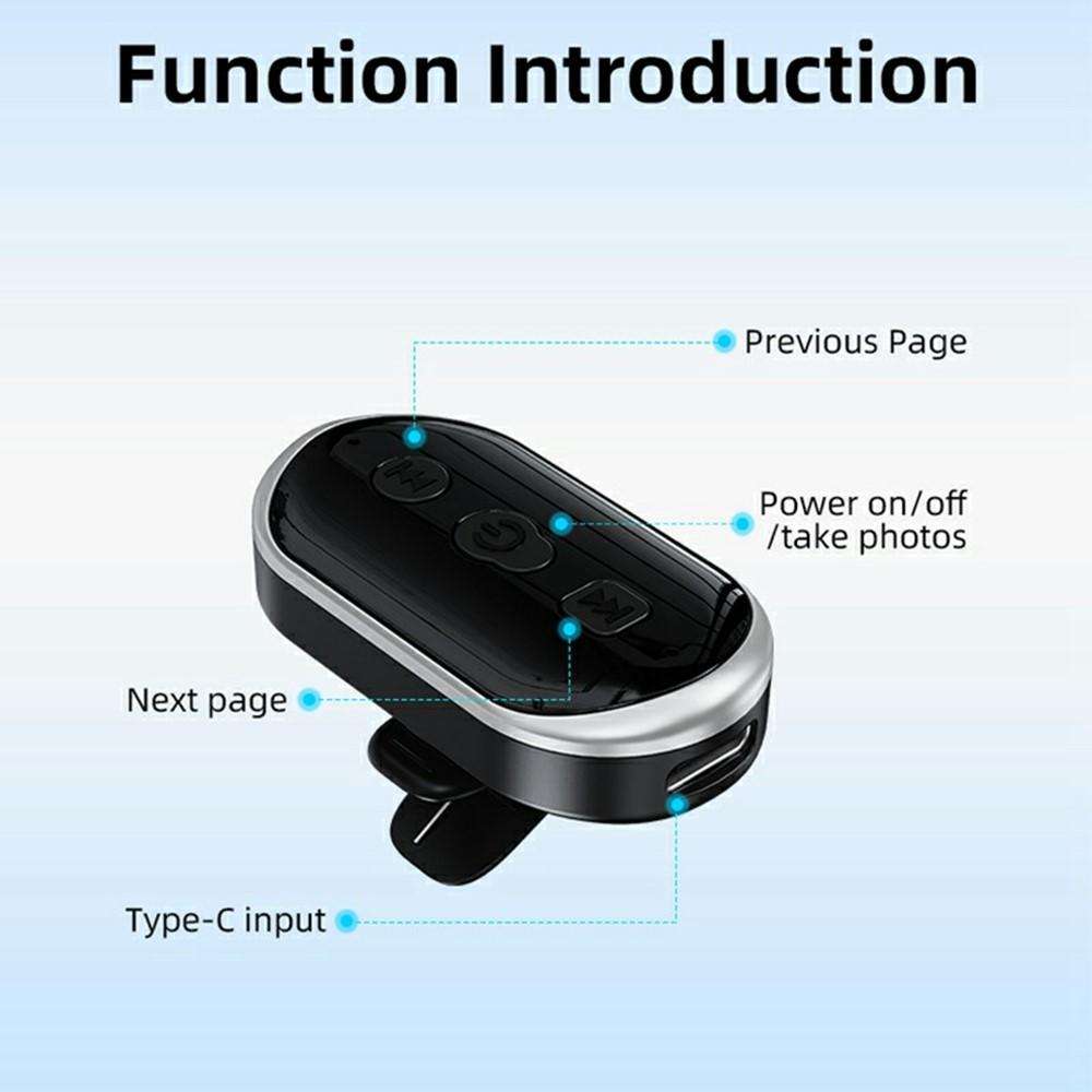 B3 Shutter Controller Wireless Camera Remote Intelligent Voice Control Bluetooth Remote