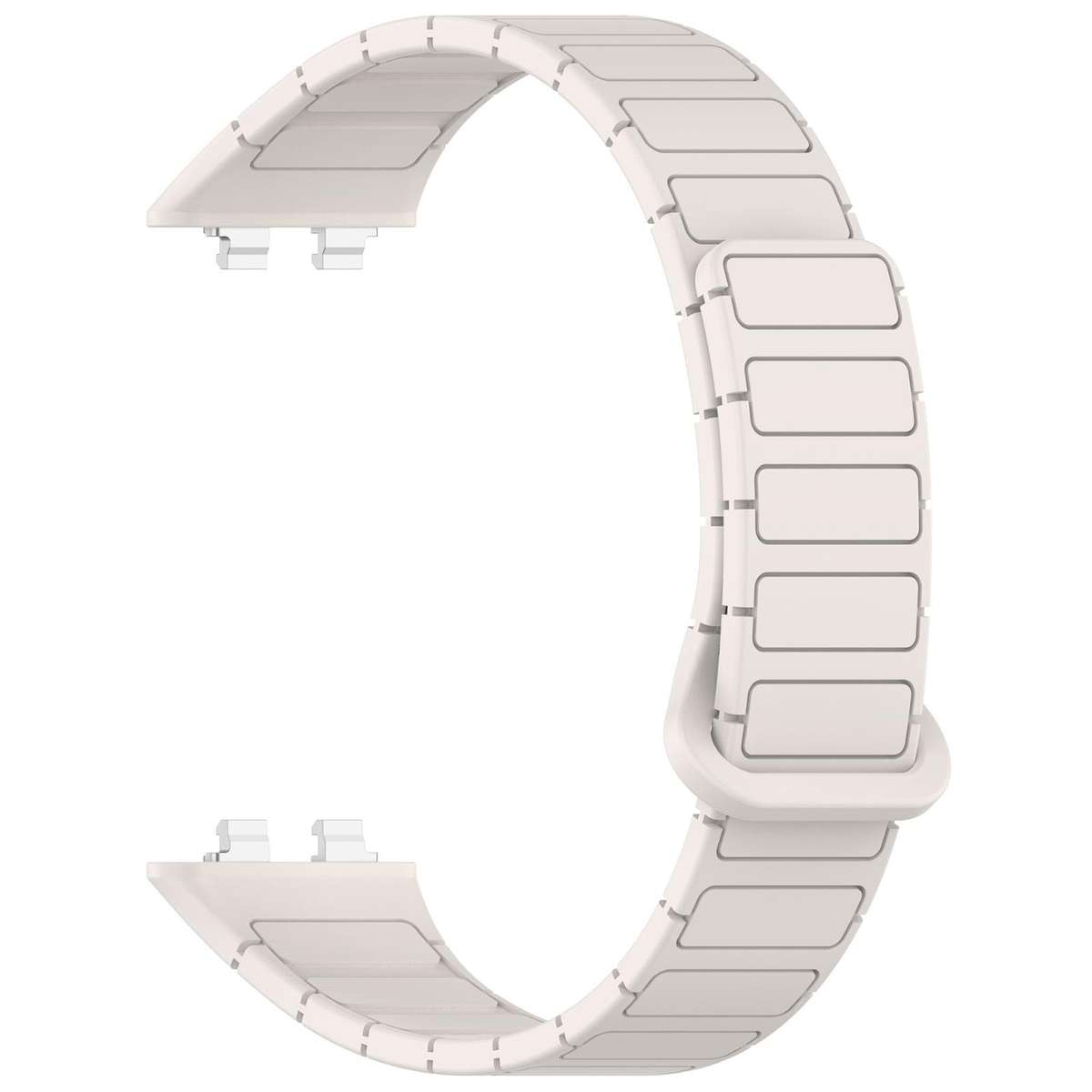 For Huawei Band 11 / Band 11 Pro I-Shaped Adjustable Magnetic Silicone Watch Band(Starlight)