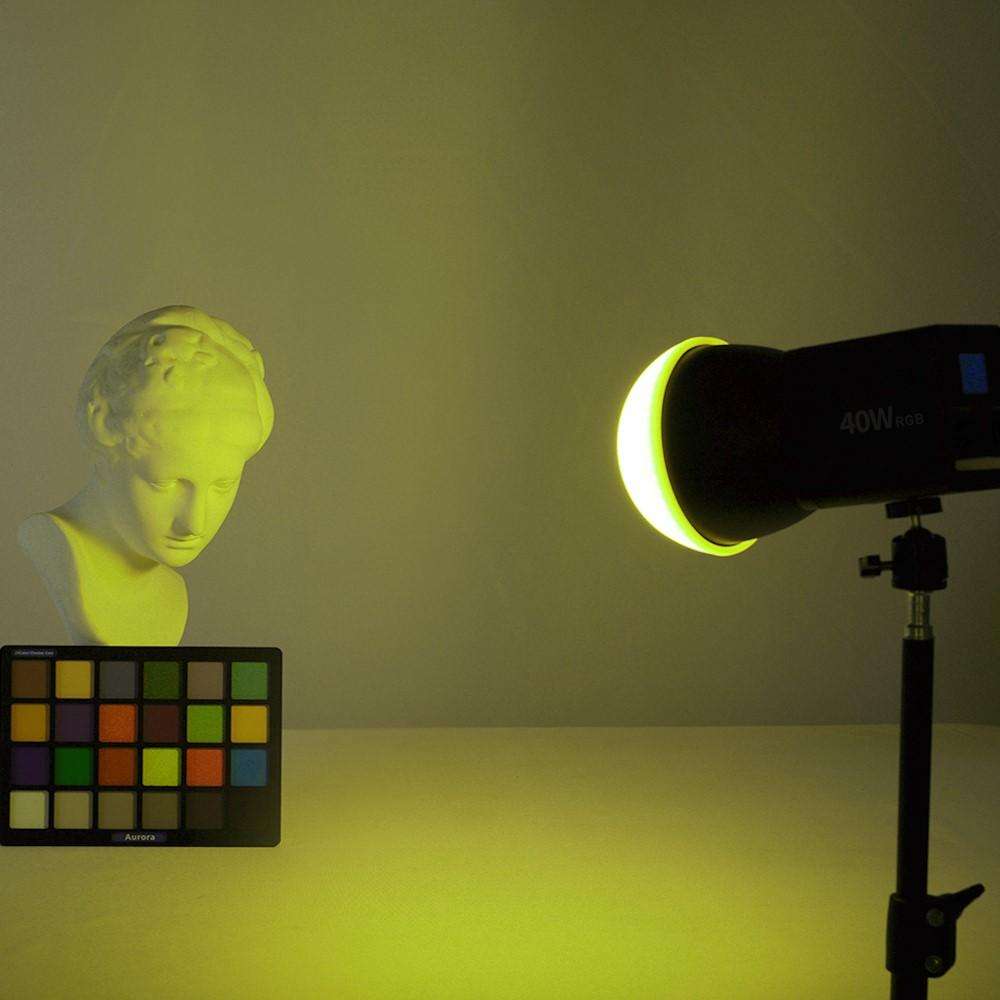 VLOGLITE P40RGB Photography 40W COB RGB Video Light 20 Effects Modes Studio Video Lamp