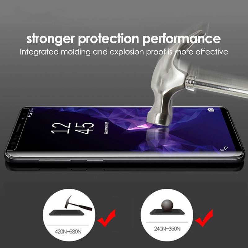 For iPhone XS Max / iPhone 11 Pro Max UV Liquid Curved Full Glue Full Screen Tempered Glass