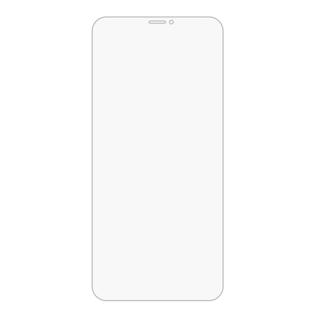 For iPhone XS Max / iPhone 11 Pro Max UV Liquid Curved Full Glue Full Screen Tempered Glass