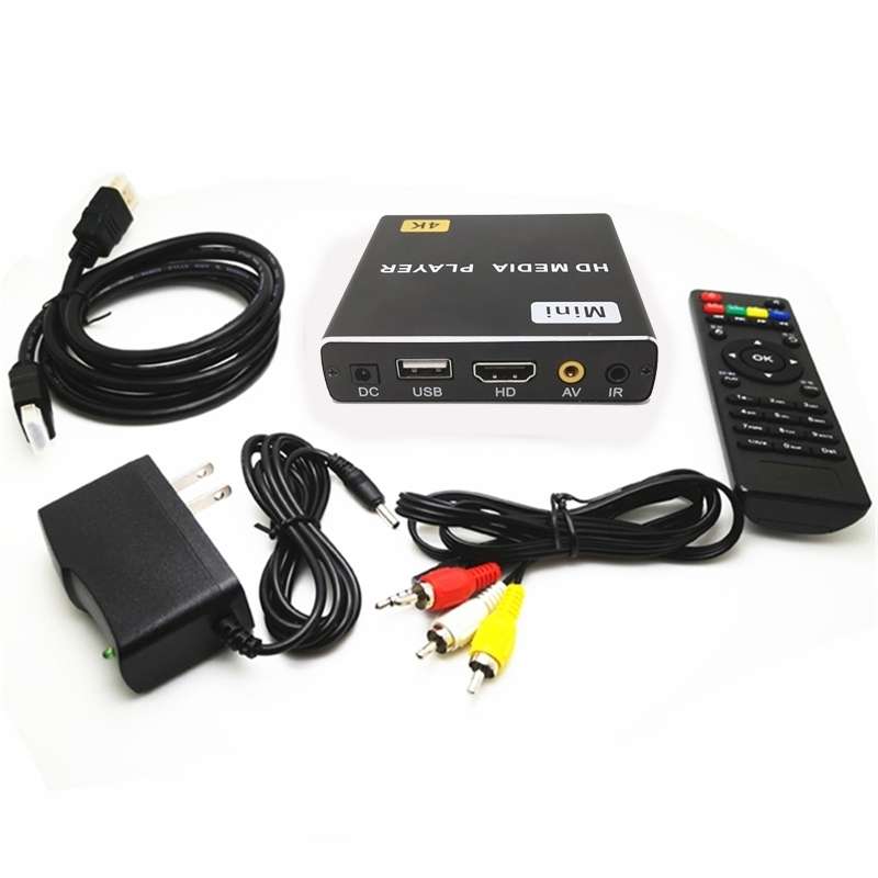 JEDX 4K HD Player Single AD Machine Power on Automatic Loop Play Video PPT Horizontal And Vertical
