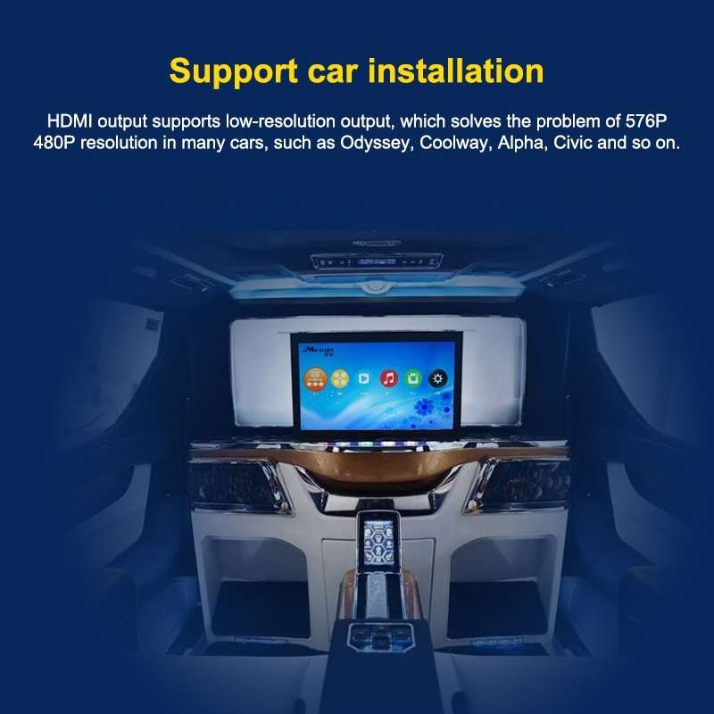 JEDX 4K HD Player Single AD Machine Power on Automatic Loop Play Video PPT Horizontal And Vertical