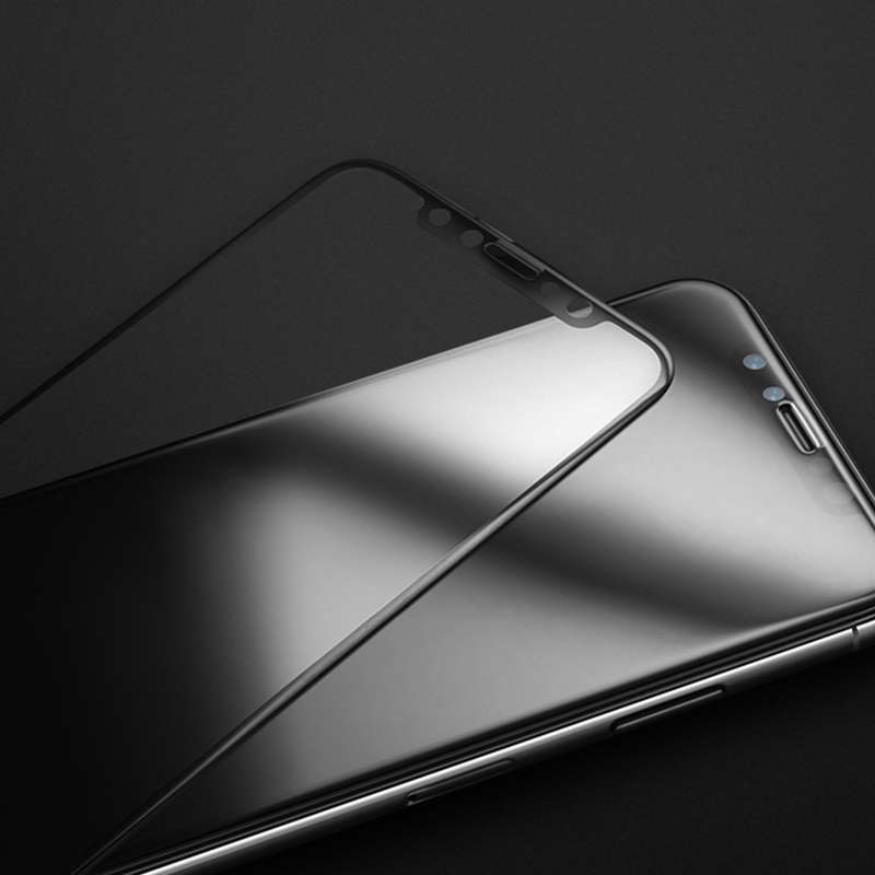 For iPhone 11 Pro Max mocolo 0.33mm 9H 2.5D Full Glue Tempered Glass Film(Black)