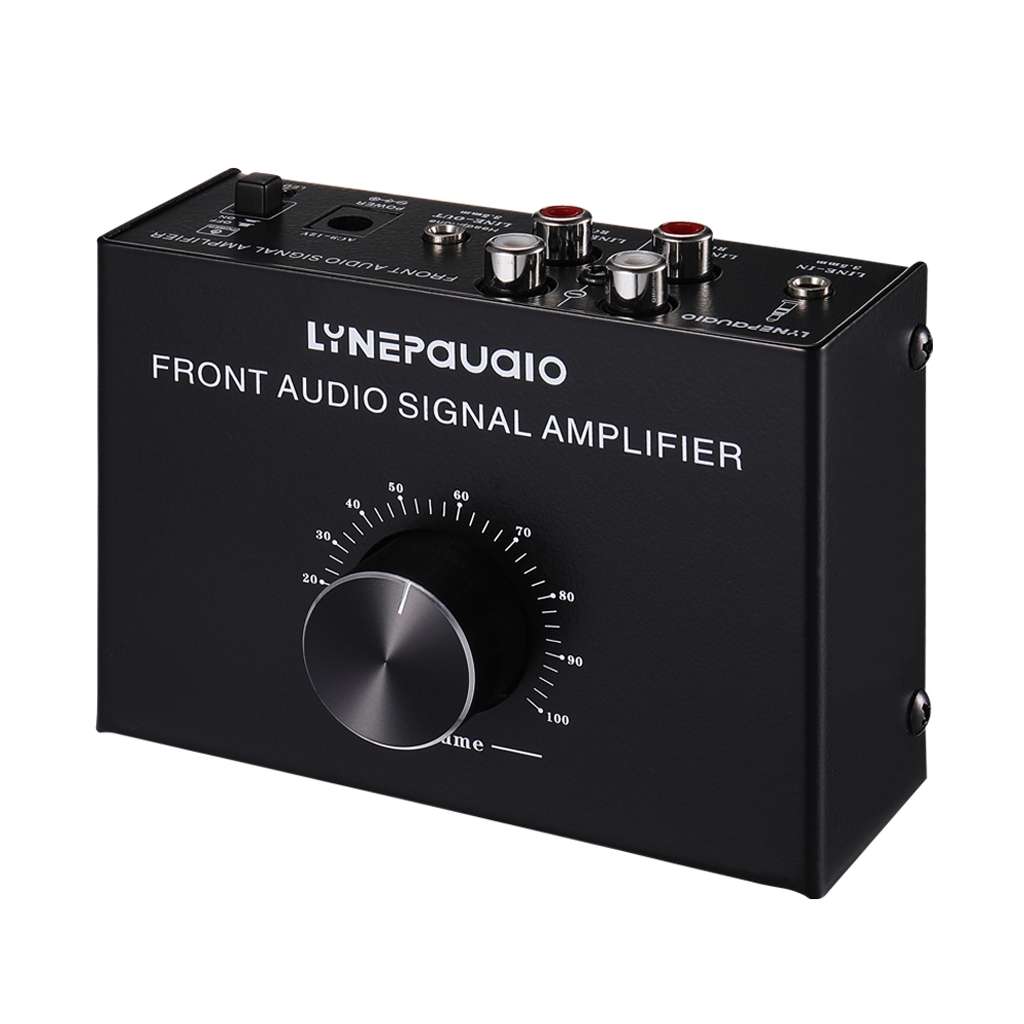 B015 Front Stereo Signal Amplifier Booster Headphones Speaker Amplifier Headset Dual-Audio Source