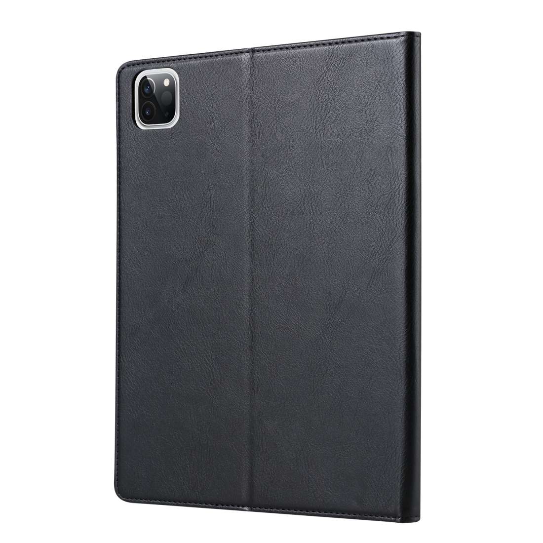 For iPad Pro 12.9 2022 / 2021 / 2020 Knead Skin Texture Horizontal Flip Leather Tablet Case(Black)