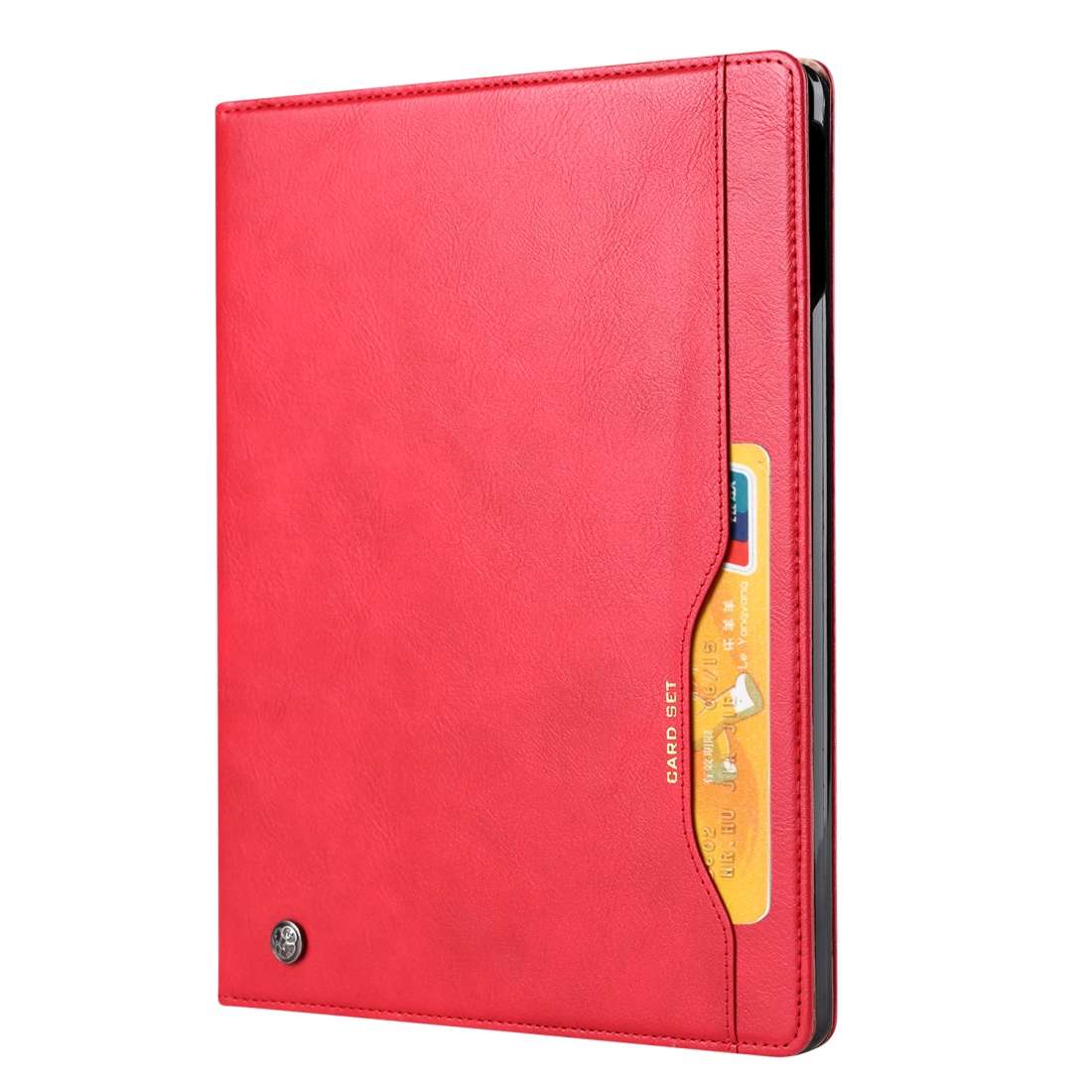 For iPad Pro 12.9 2022 / 2021 / 2020 Knead Skin Texture Horizontal Flip Leather Tablet Case(Red)