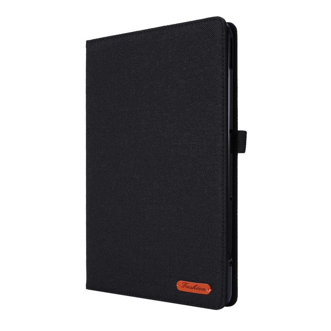 For Huawei Matepad Pro 10.8 Fabric + TPU Flat Protective case With Name Card Clip(Black)