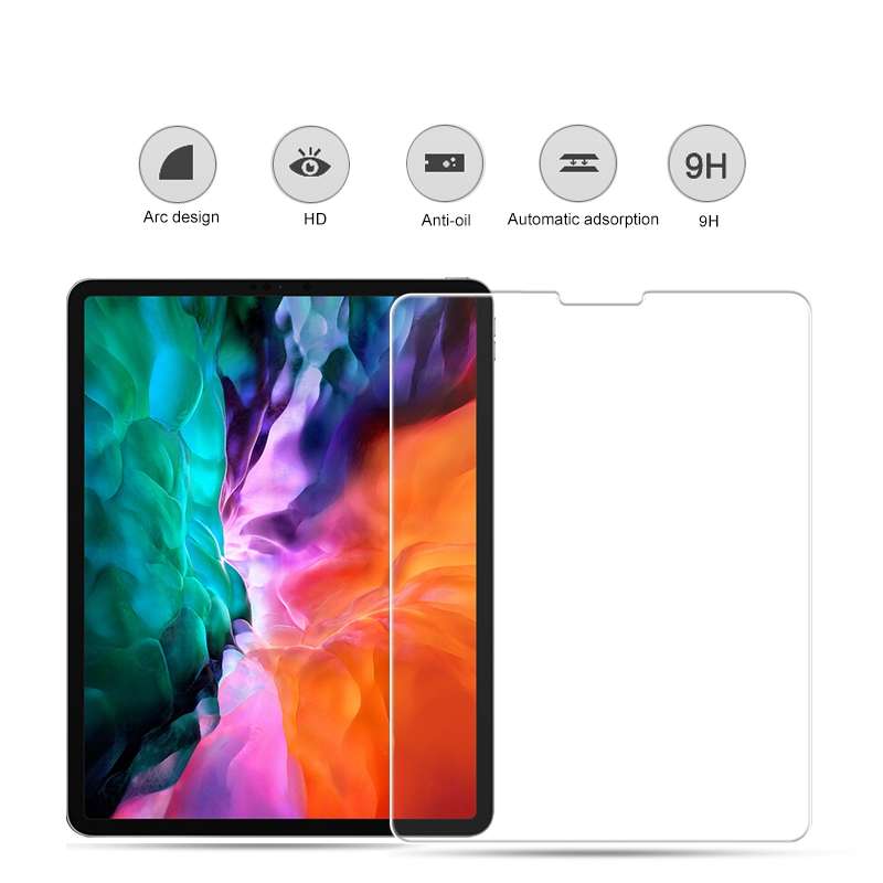 For iPad Pro 12.9 (2020) mocolo 0.33mm 9H Hardness Surface 2.5D Explosion-proof ... (Transparent)