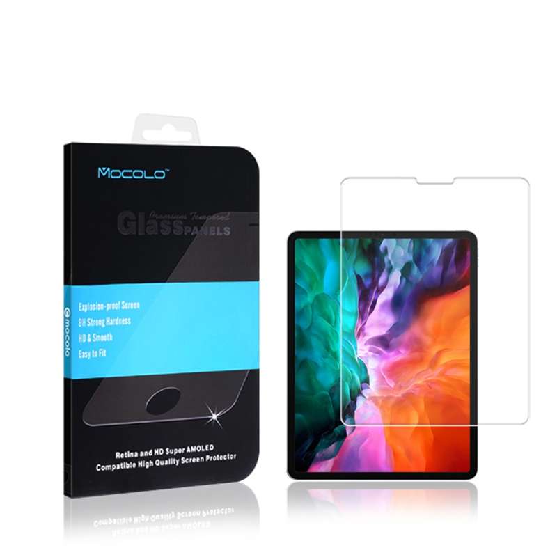For iPad Pro 12.9 (2020) mocolo 0.33mm 9H Hardness Surface 2.5D Explosion-proof ... (Transparent)
