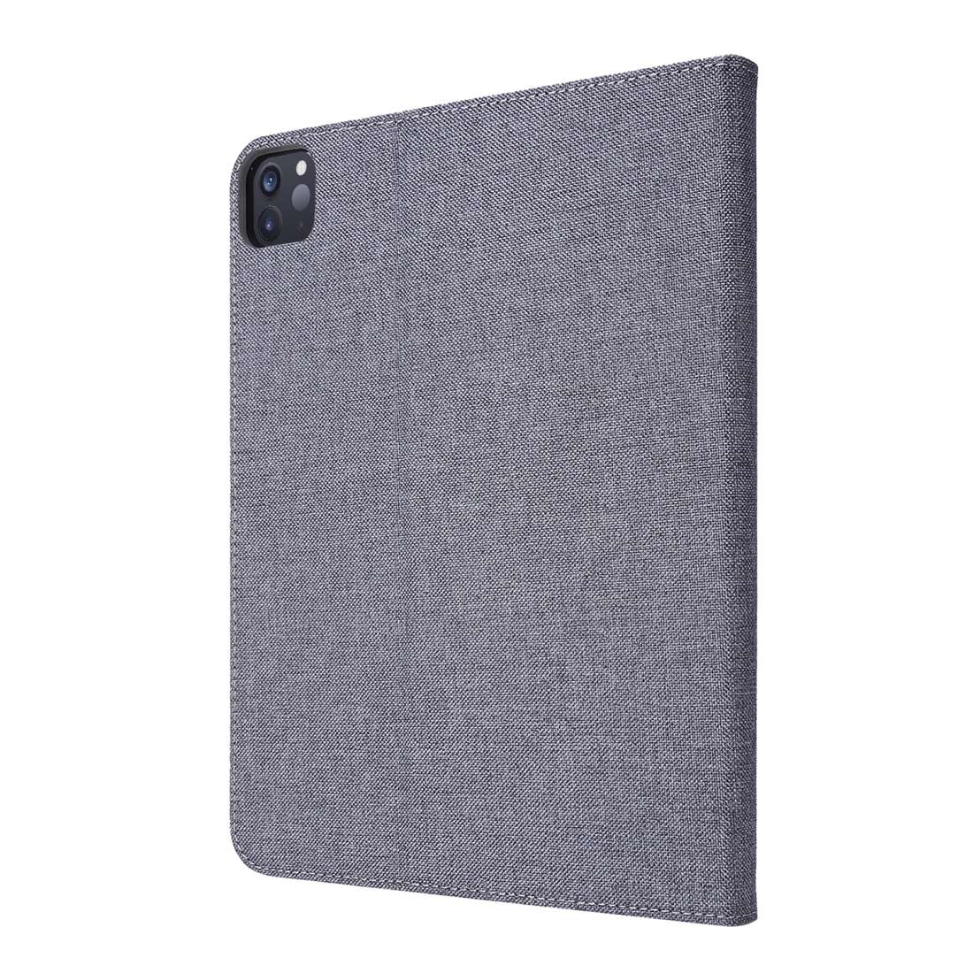For iPad Pro 11(2020) Horizontal Flip TPU + Fabric PU Leather Protective Tablet Case wi ... (Gray)