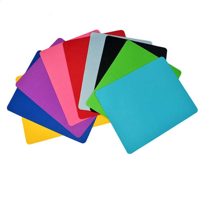 10 PCS Optical Solid Color Office Computer Anti-Slip Wrist Rests Mouse Pad(Green)