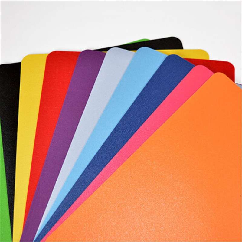 10 PCS Optical Solid Color Office Computer Anti-Slip Wrist Rests Mouse Pad(Red)