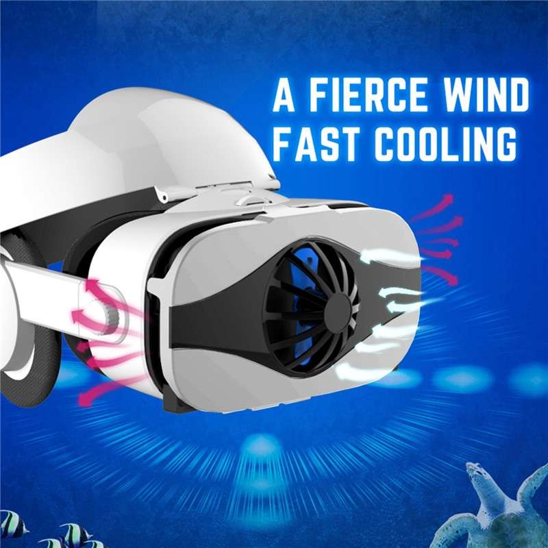 FiitVR 5F Headset Version Fan Cooling Virtual Reality Glasses 3D Glasses Deluxe Edition Helmets
