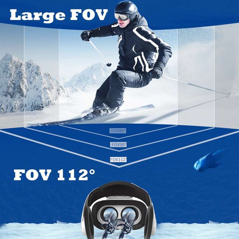FiitVR 5F Headset Version Fan Cooling Virtual Reality Glasses 3D Glasses Deluxe Edition Helmets