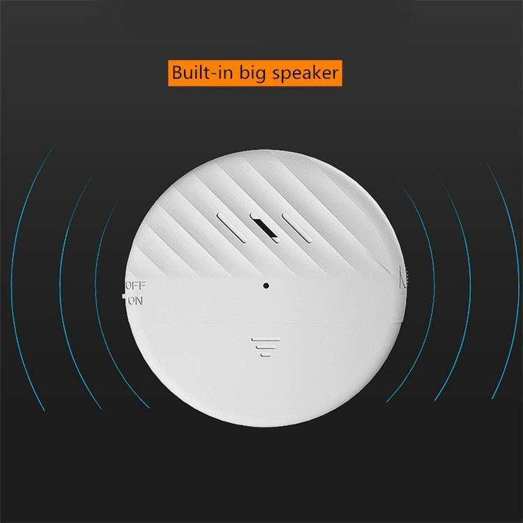 C100 125dB Vibration Sensor Alarm Door and Window Alarm Home Personal Anti-theft Alarm(White)