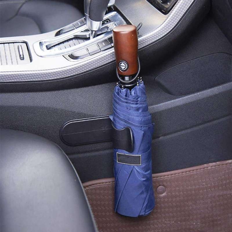Multifunction Auto Umbrella Hook Multi Holder Hanger Car Seat Clip Fastener Rack Car Umbrella Hook H