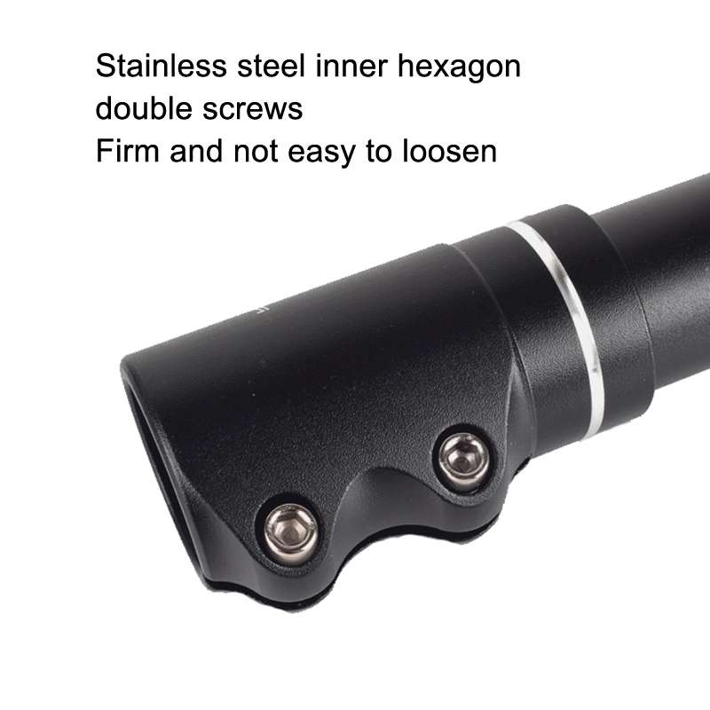 FMFXTR Mountain Bike Handlebar Aluminum Alloy Height Increaser, Increase Height:14.4cm(Blue)