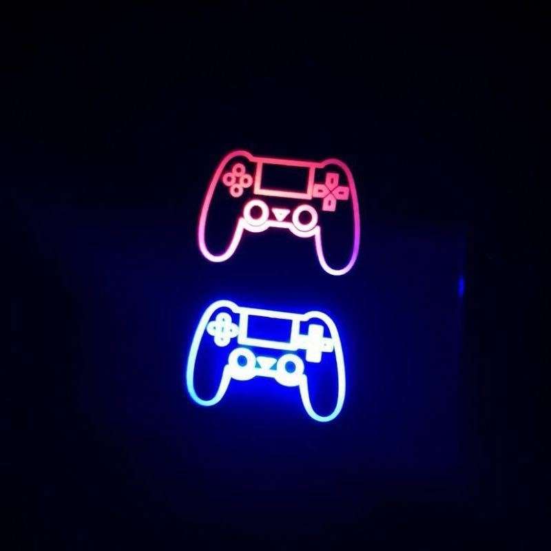 For Playstation 4 /PS4 pro /PS4 Slim Wireless Controller LED Indicator Charger Double Handle Dual