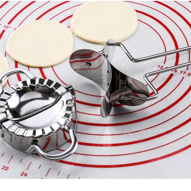 Stainless Steel Dumpling Maker Dough Cutter Dumpling Mould Kitchen Accessories Pastry Tools, Specifi